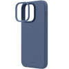 UNIQ Lino Hue Case for Apple iPhone 15 Pro Max, MagClick Charging, navy blue