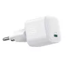 Joyroom TCG08 (JR-TCG08) GaN travel charger, USB-C, 20W, PD 3.0, QC 3.0, white