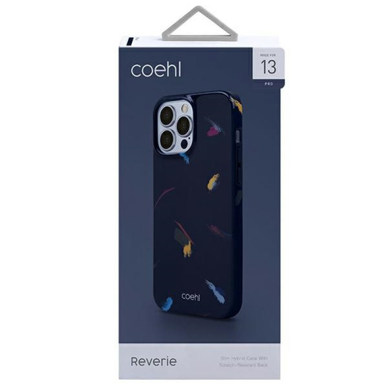 UNIQ Coehl Reverie Case for Apple iPhone 13 Pro, Prussian Blue