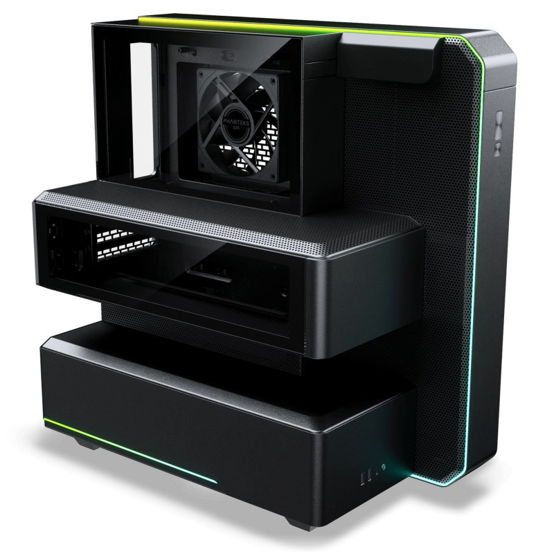 Phanteks EX5 Midi Tower PC Case, ATX, Direct Cooling, Black