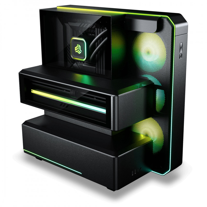 Phanteks EX5 Midi Tower PC Case, ATX, Direct Cooling, Black
