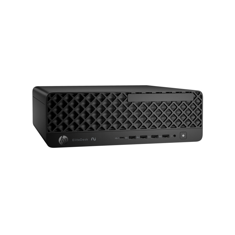 HP EliteDesk 8 SFF G2a Desktop PC, AMD Ryzen AI 5 435, 32 GB RAM, 512 GB SSD, Windows 11 Pro, 3-year support