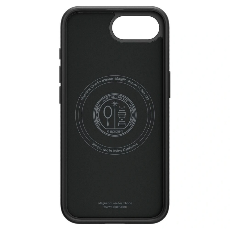 Spigen Liquid Air Mag MagSafe Case for Apple iPhone 17e / 16e, Matte Black