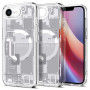 Spigen Ultra Hybrid Mag MagSafe Case for Apple iPhone 17e / 16e, Zero One, White