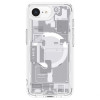 Spigen Ultra Hybrid Mag MagSafe Case for Apple iPhone 17e / 16e, Zero One, White