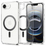 Spigen Ultra Hybrid Mag MagSafe Case for Apple iPhone 17e / 16e, Carbon Fiber