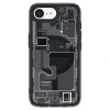 Spigen Ultra Hybrid Mag MagSafe Case for Apple iPhone 17e / 16e, Zero One Black