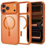 Tech-Protect Magmat MagSafe CC Case for Apple iPhone 17 Pro / 18 Pro, Cosmic Orange / clear