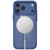 Tech-Protect Magmat MagSafe CC Case for Apple iPhone 17 Pro / 18 Pro, Deep Blue / clear