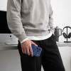 Tech-Protect Magmat MagSafe CC Case for Apple iPhone 17 Pro / 18 Pro, Deep Blue / clear