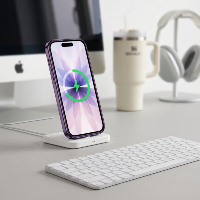Tech-Protect MagFlex MagSafe Case for Apple iPhone 17, Shiny Lavender