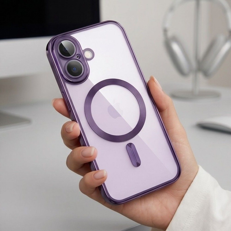 Tech-Protect MagFlex MagSafe Case for Apple iPhone 17, Shiny Lavender