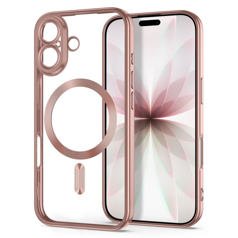 Tech-Protect MagFlex MagSafe Case for Apple iPhone 17, Shiny Rose Gold