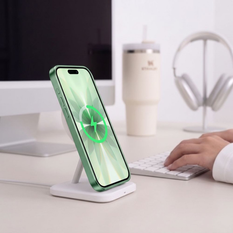 Tech-Protect MagFlex MagSafe Case for Apple iPhone 17, Matte Sage