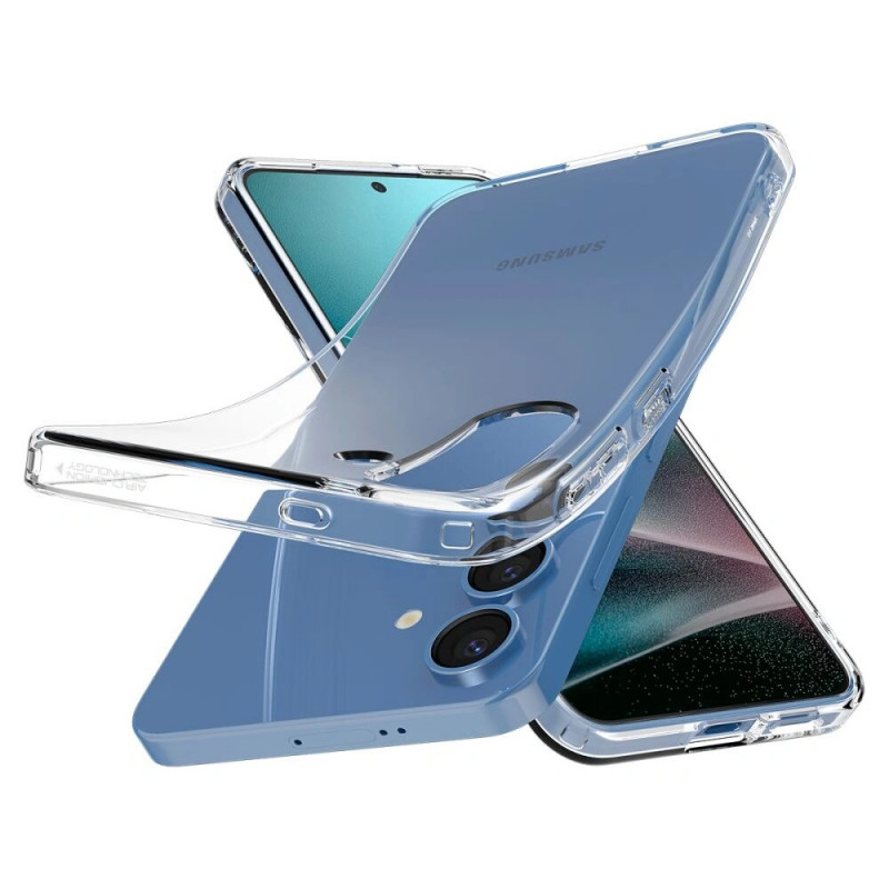 Spigen Liquid Crystal Case for Samsung Galaxy S25+, Crystal Clear