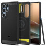 Spigen Rugged Armor Mag MagSafe Case for Samsung Galaxy S25 Ultra, Matte Black