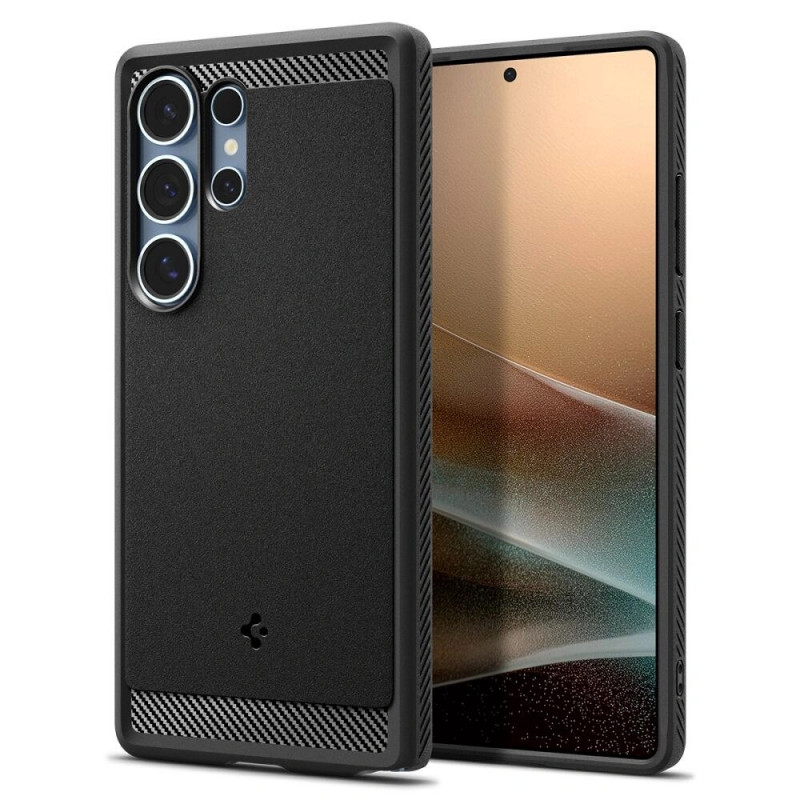 Spigen Rugged Armor Mag MagSafe Case for Samsung Galaxy S25 Ultra, Matte Black
