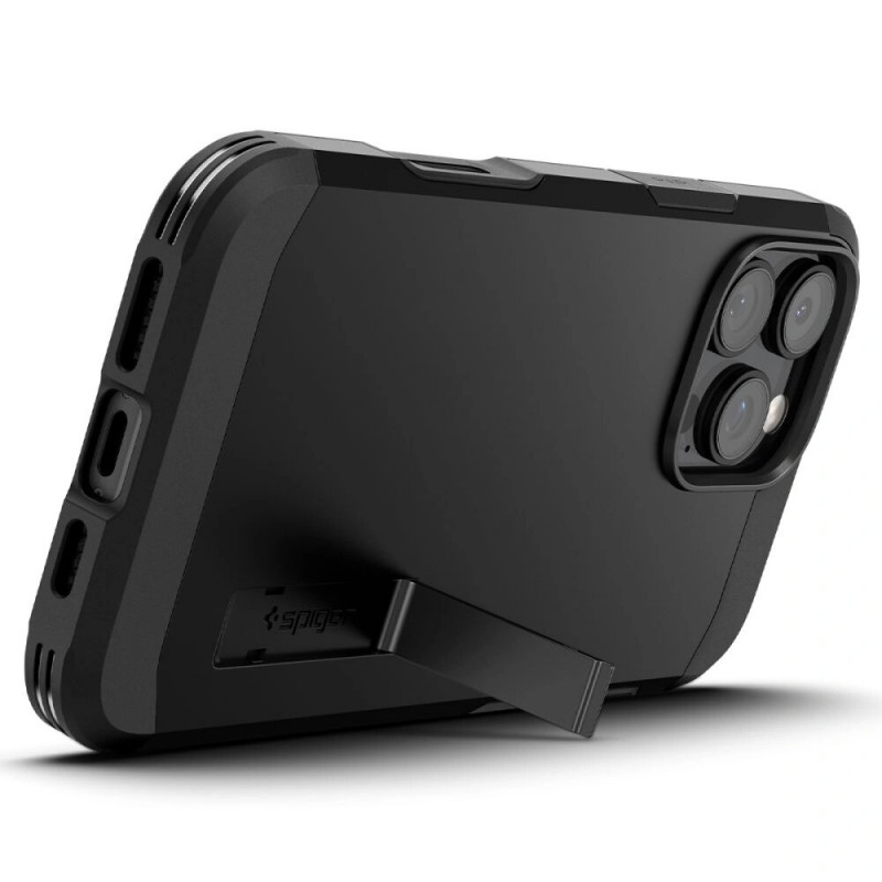 Spigen Tough Armor T Mag MagSafe Case for Apple iPhone 16 Pro Max, Black
