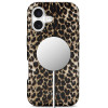 Tech-Protect Lamano MagSafe Case for Apple iPhone 17, Exotic Touch, brown and beige
