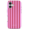 Tech-Protect Lamano MagSafe Case for Apple iPhone 17, Candy Crush, red and pink
