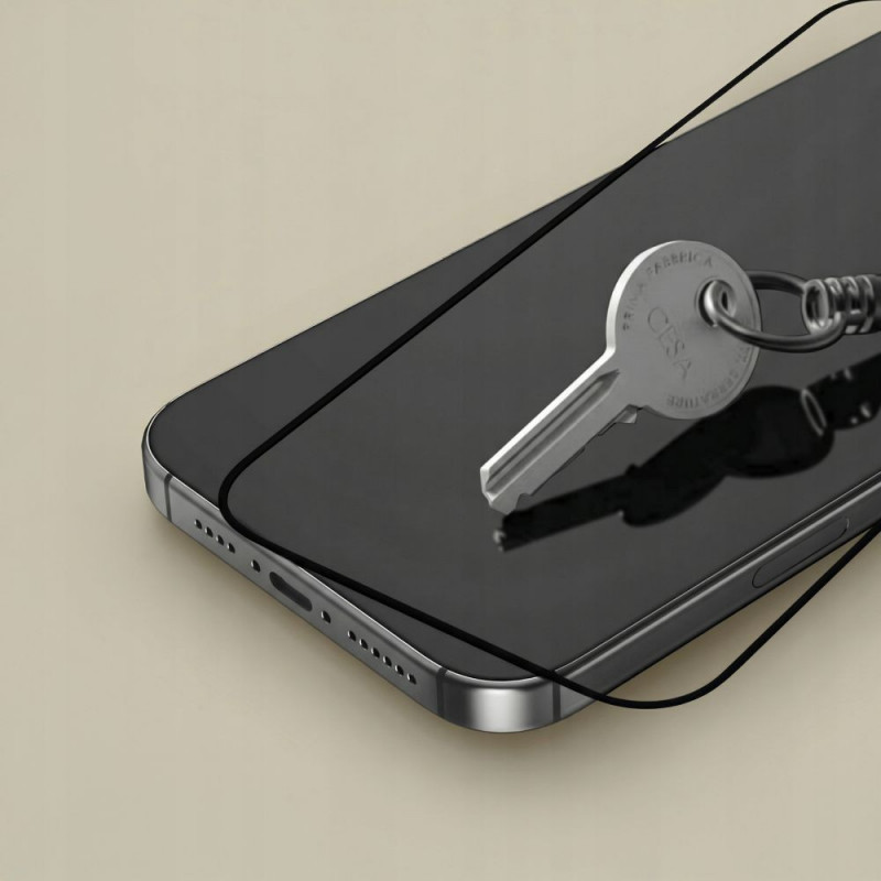 Tech-Protect Glass Fit+ Tempered Glass for Xiaomi Redmi 17 4G / 5G, Black (2 pcs) (THP5701)