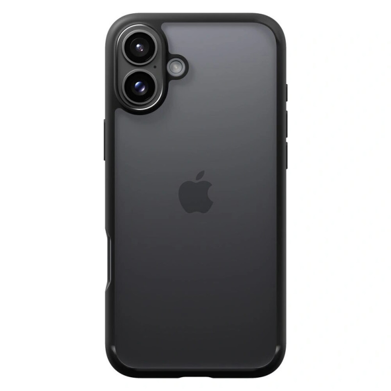 Spigen Ultra Hybrid Case for Apple iPhone 16, Matte Black