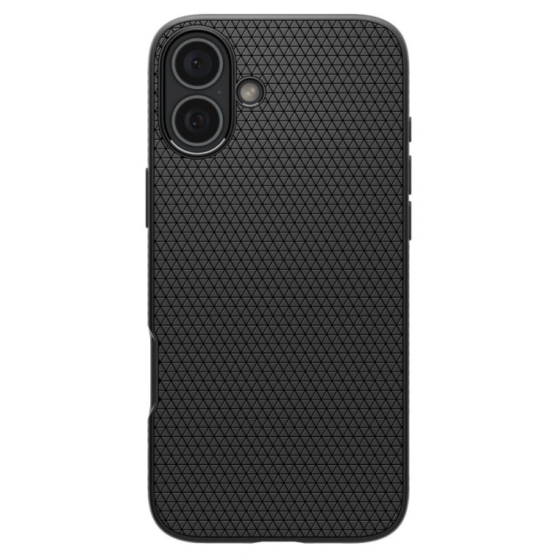 Spigen Liquid Air Case for Apple iPhone 16, Matte Black