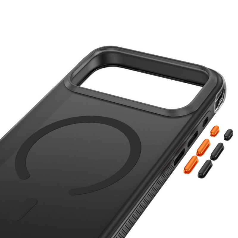 Tech-Protect MagAir MagSafe CC Case for Apple iPhone 17 Pro Max / 18 Pro Max, Matte Black