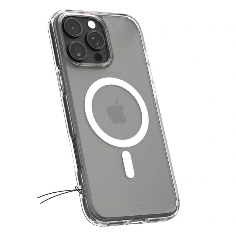 Spigen Ultra Hybrid Mag MagSafe Case for Apple iPhone 16 Pro, Frost Clear