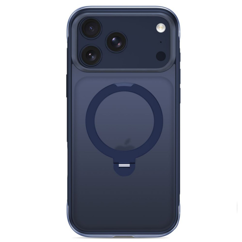 Tech-Protect MagAir Stand MagSafe CC Case for Apple iPhone 17 Pro Max / 18 Pro Max, Matte Deep Blue