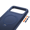 Tech-Protect MagAir Stand MagSafe CC Case for Apple iPhone 17 Pro / 18 Pro, Matte Deep Blue