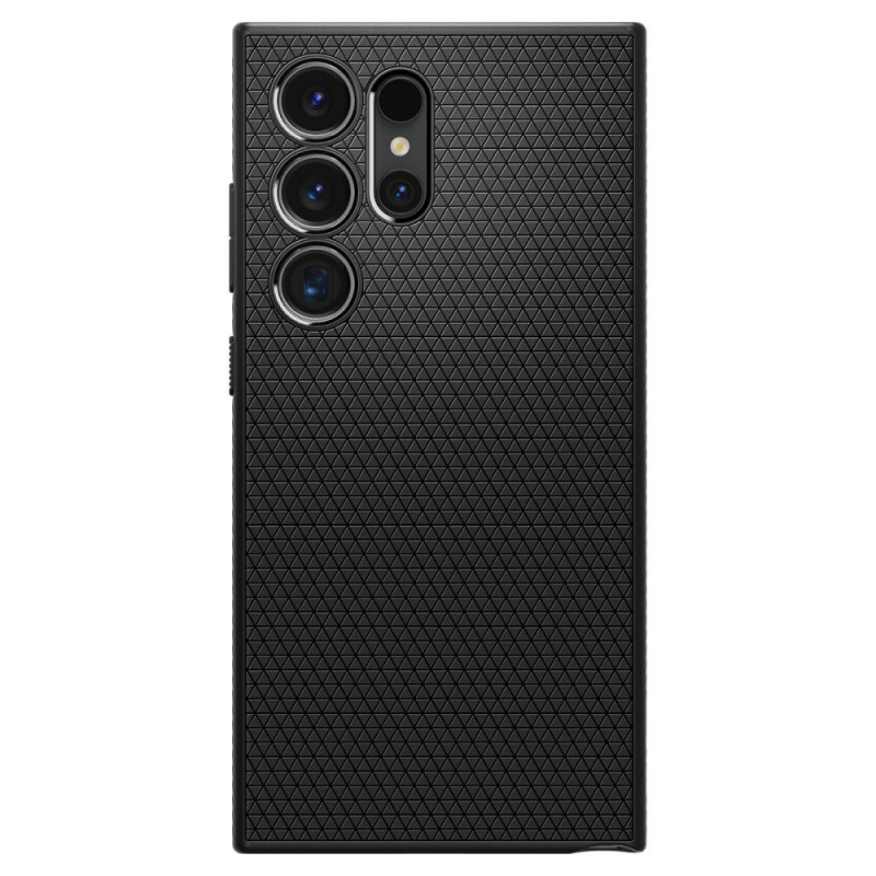 Spigen Liquid Air case for Samsung Galaxy S24 Ultra, Matte Black