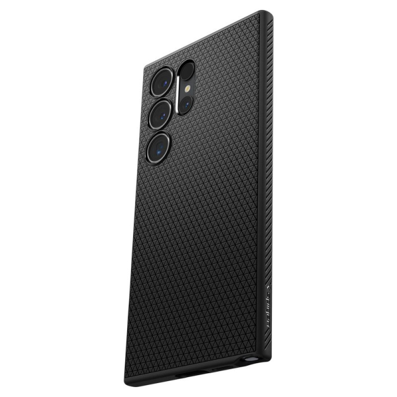 Spigen Liquid Air case for Samsung Galaxy S24 Ultra, Matte Black