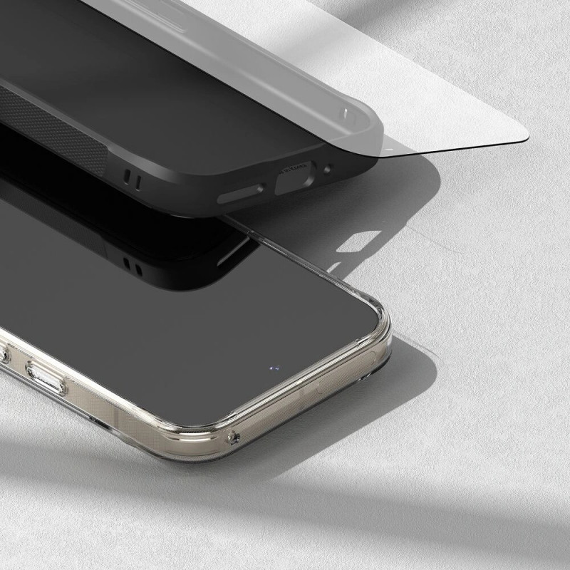 Ringke Easy Slide tempered glass screen protector for Google Pixel 9 / 9 Pro / 10 / 10 Pro (2 pcs), Clear