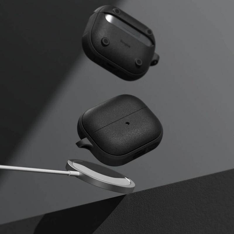 Ringke Onyx Magnetic MagSafe case for Samsung Galaxy Buds 3 / 3 Pro, Black