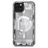 Spigen Ultra Hybrid Mag case with MagSafe for Apple iPhone 15 Plus / 14 Plus, Zero One, White