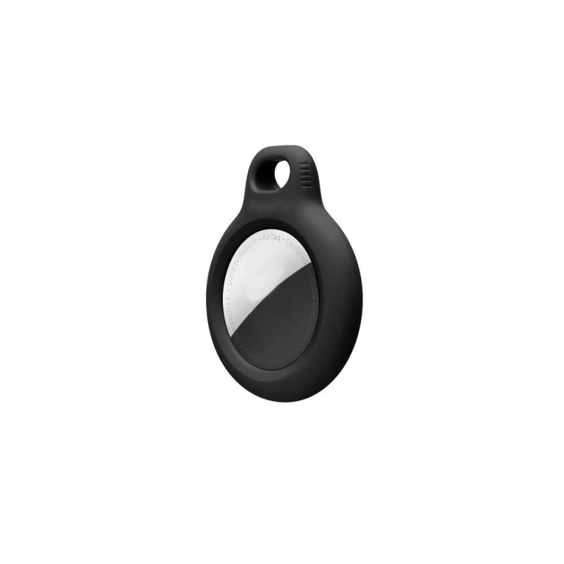 Tech-Protect Rough Chain Keychain Case for Apple AirTag, Black (2 pcs)