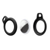 Tech-Protect Rough Chain Keychain Case for Apple AirTag, Black (2 pcs)