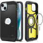 Spigen Tough Armor Mag case with MagSafe for Apple iPhone 15, Black