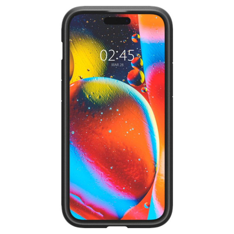 Spigen Tough Armor Mag case with MagSafe for Apple iPhone 15, Black