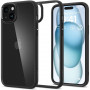 Spigen Ultra Hybrid case for Apple iPhone 15, Matte Black