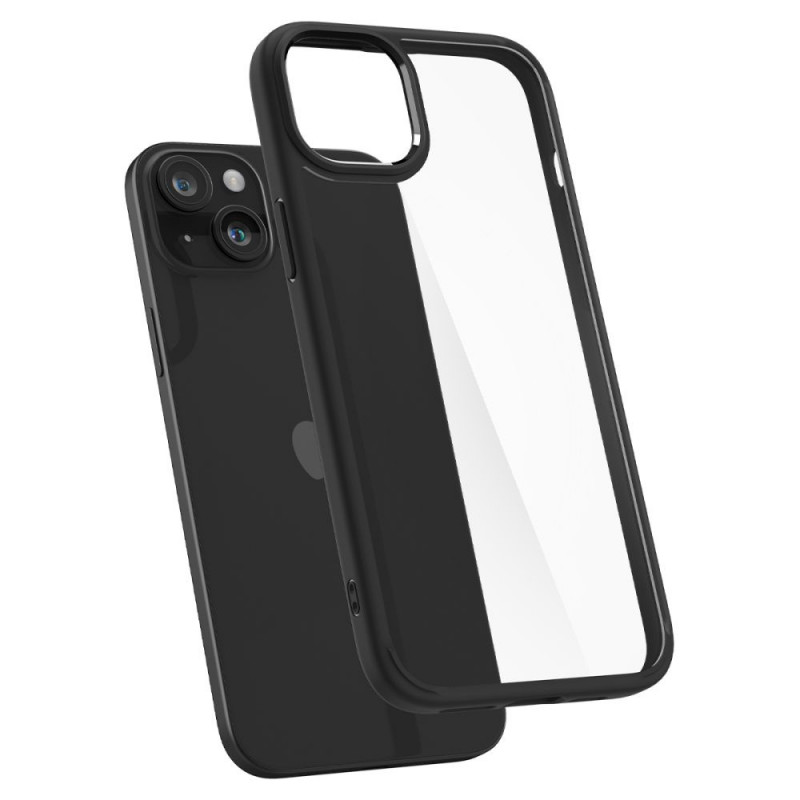 Spigen Ultra Hybrid case for Apple iPhone 15, Matte Black