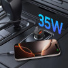 Tech-Protect CC02 2-Port Car Charger USB-A / USB-C, PD 35W / QC 3.0, Black (THP4079)
