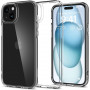 Spigen Ultra Hybrid case for Apple iPhone 15, Crystal Clear