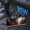 Tech-Protect CC03 2-Port Car Charger USB-A / USB-C, PD 30W / QC 3.0, Black