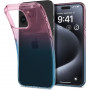 Spigen Liquid Crystal case for Apple iPhone 15 Pro, Gradation Pink