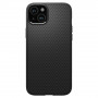 Spigen Liquid Air case for Apple iPhone 15 Plus / 14 Plus, Matte Black