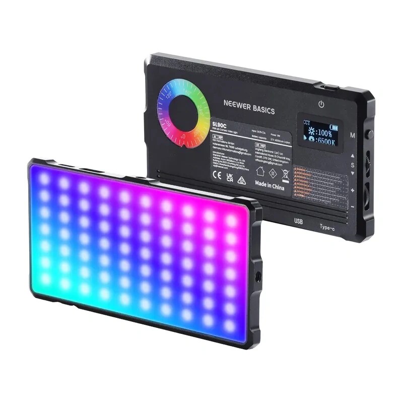 Neewer BASICS SL90C Studio Light, 8 W RGB LED