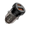 Tech-Protect CC03 2-Port Car Charger USB-A / USB-C, PD 45W / QC 3.0, Black