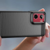 Tech-Protect TPUCarbon Case for Motorola Moto G05 / E15, Black